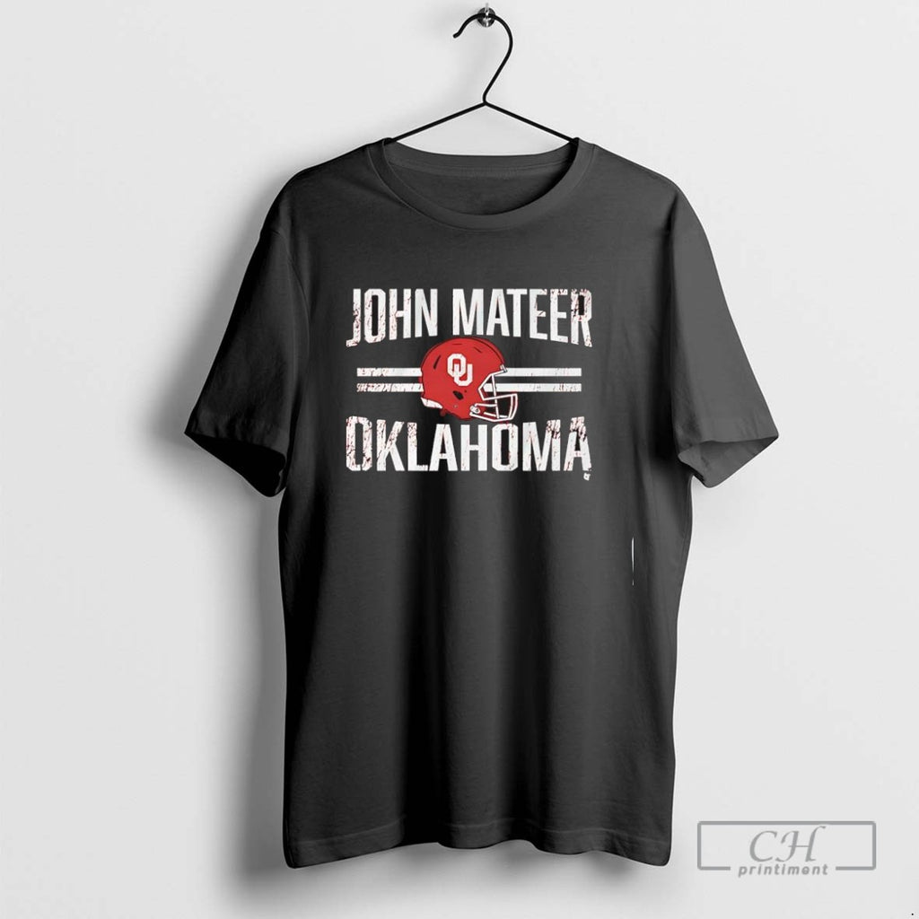Oklahoma Football John Mateer Helmet Hero