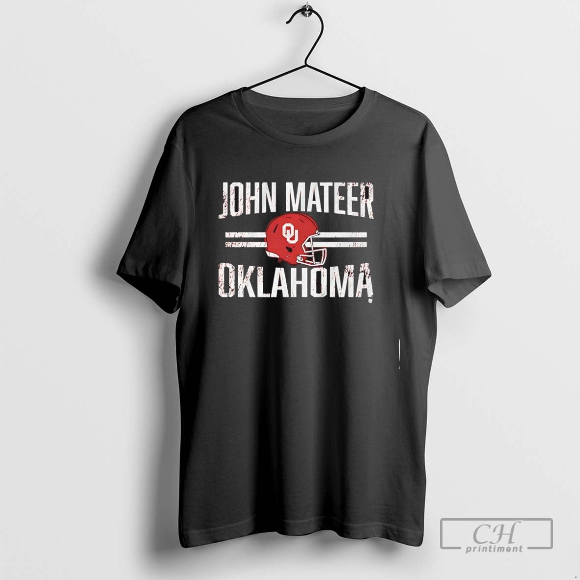 Oklahoma Football John Mateer Helmet Hero