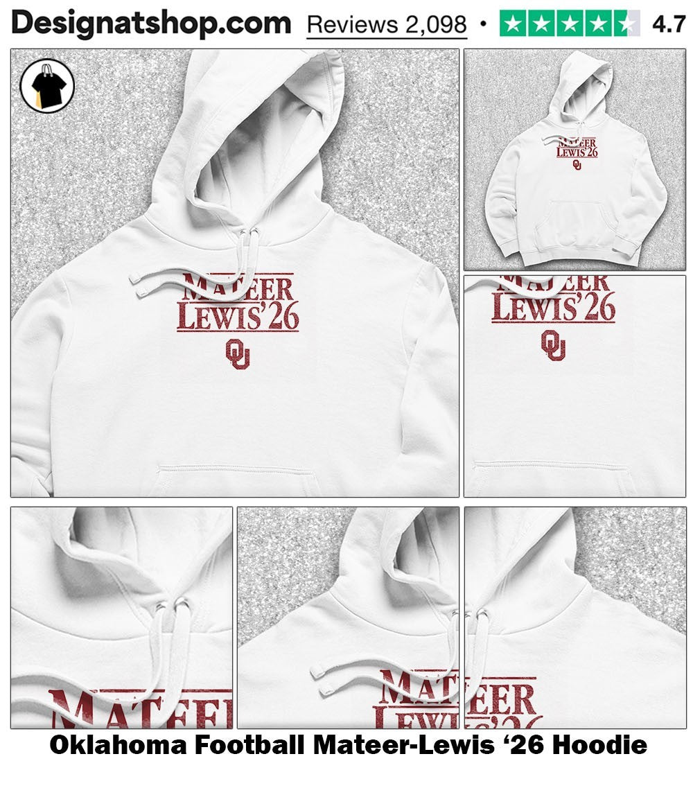 Oklahoma Football Mateer-Lewis ’26 shirt