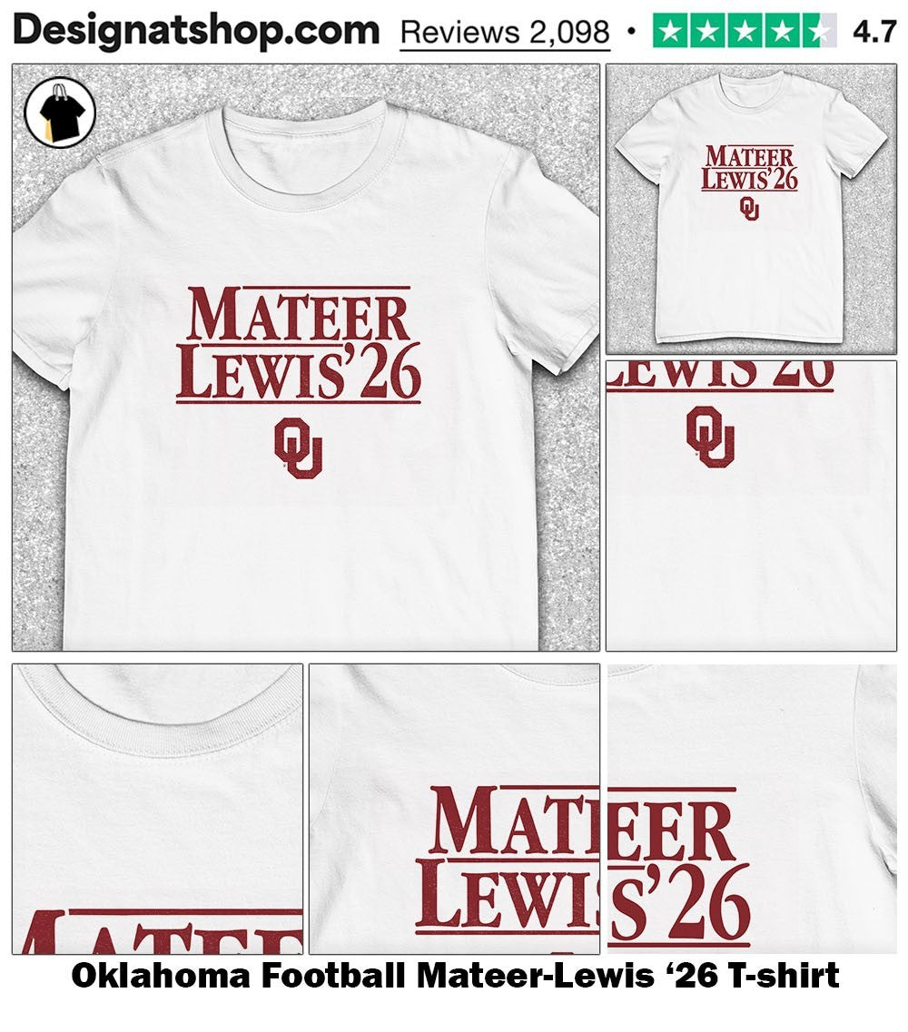 Oklahoma Football Mateer-Lewis ’26 shirt