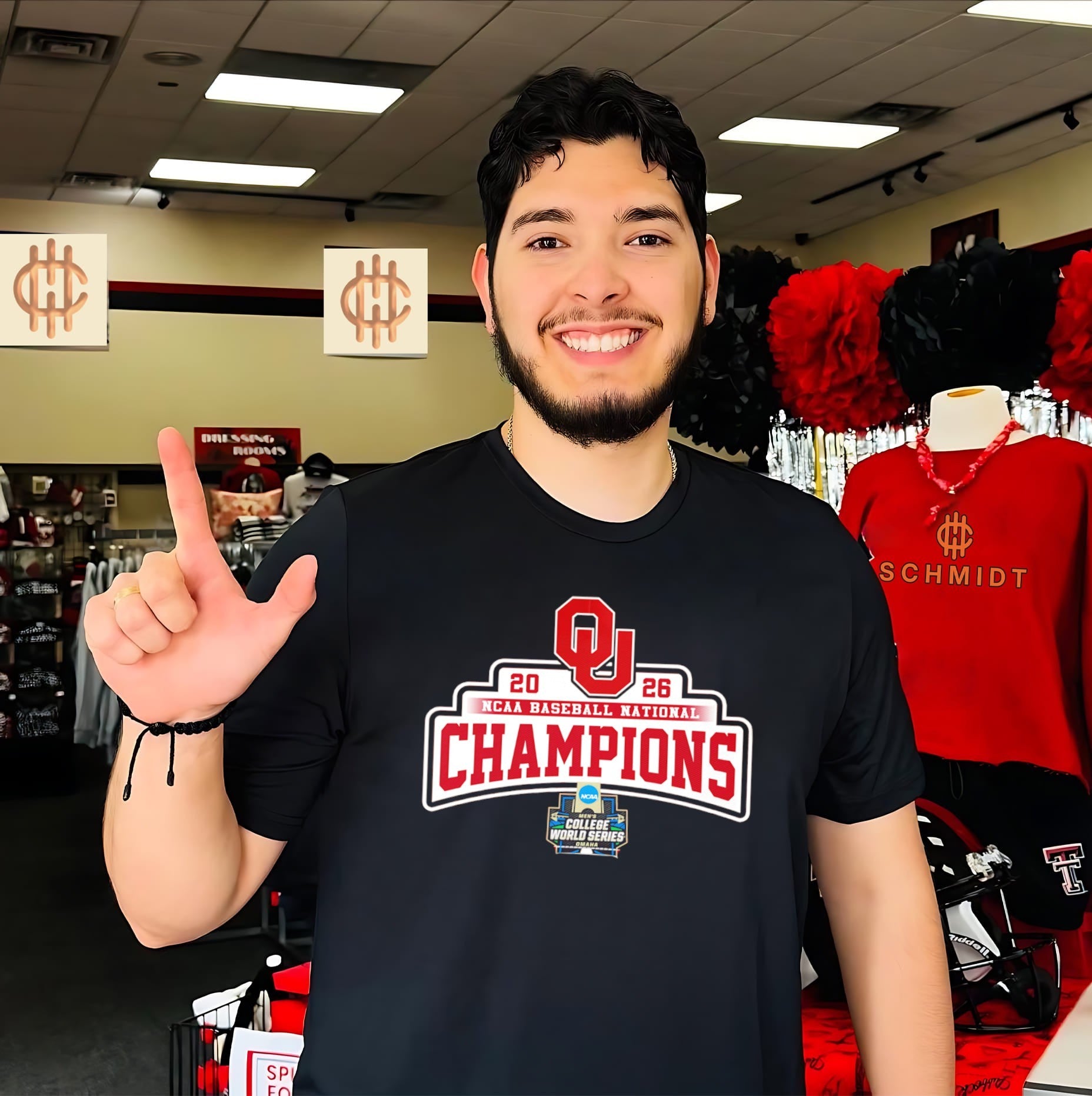 Oklahoma Sonners 2026 NCAA Baseball National Champions logo shirt