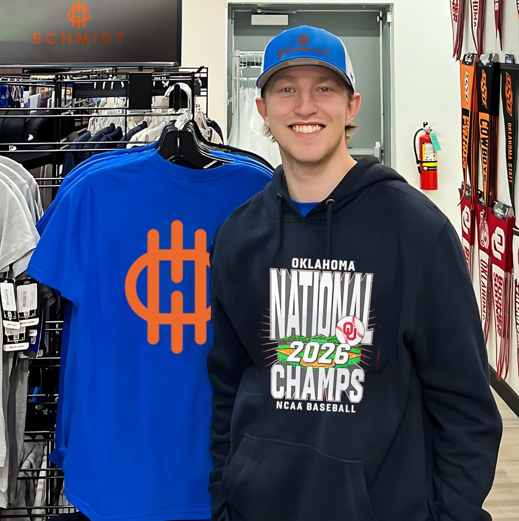 Oklahoma Sooners 2026 College World Series Champions Field shirt