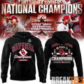 Oklahoma Sooners 2026 NCAA Baseball National Champions Hoodie