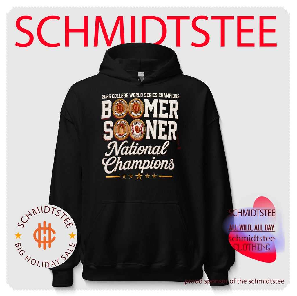 Oklahoma Sooners Boomer Sooner 2026 College World Series Champions shirt