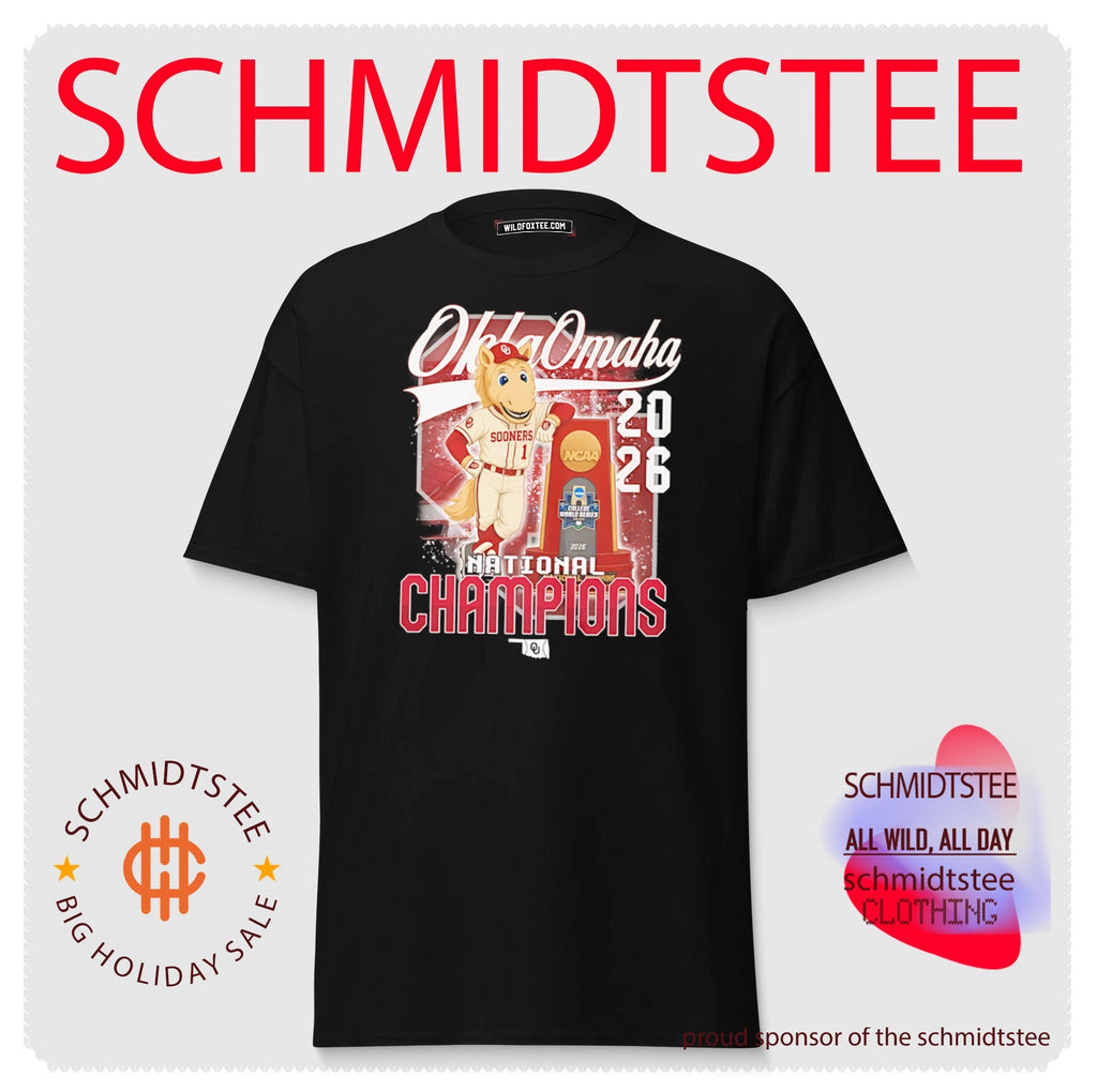 Oklahoma Sooners National Champions 2026 mascot shirt