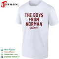 Oklahoma Sooners the boys from Norman OklaOmaha 2026 shirt
