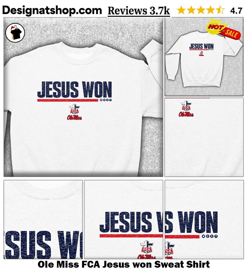 Ole Miss FCA Jesus won shirt
