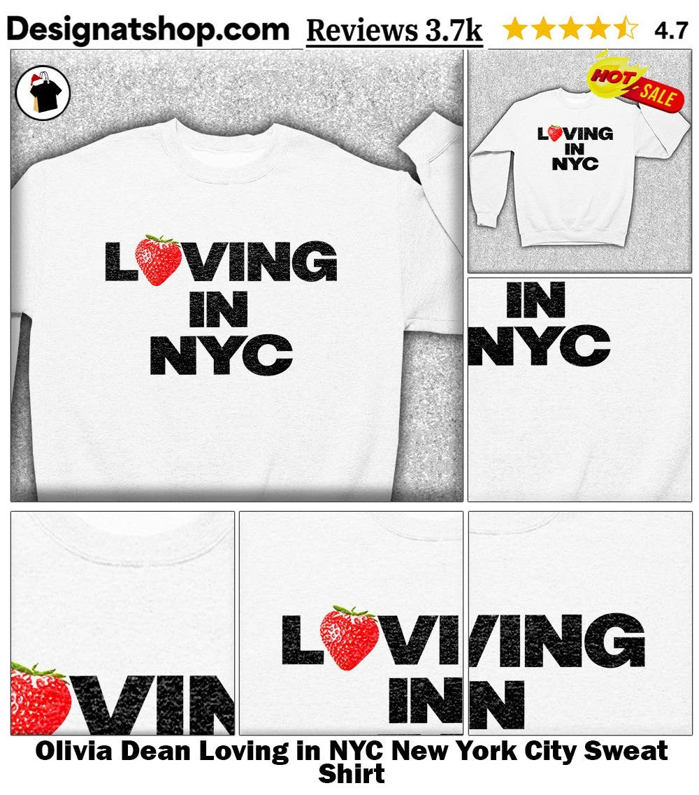 Olivia Dean Loving in NYC New York City shirt