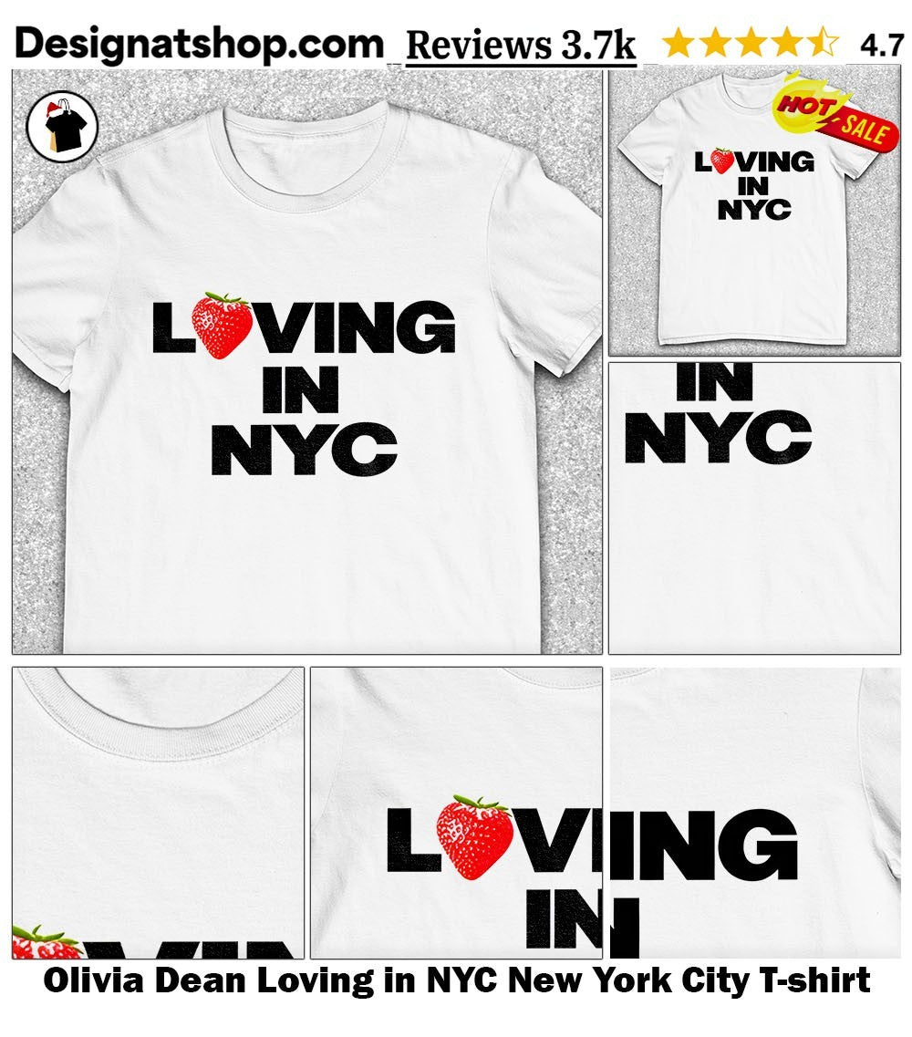 Olivia Dean Loving in NYC New York City shirt