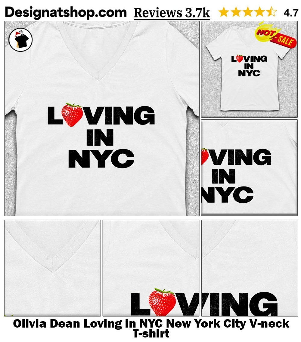 Olivia Dean Loving in NYC New York City shirt