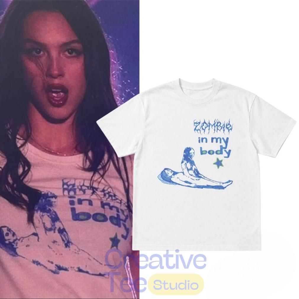 Olivia Rodrigo Zombie In My Body White T-Shirt