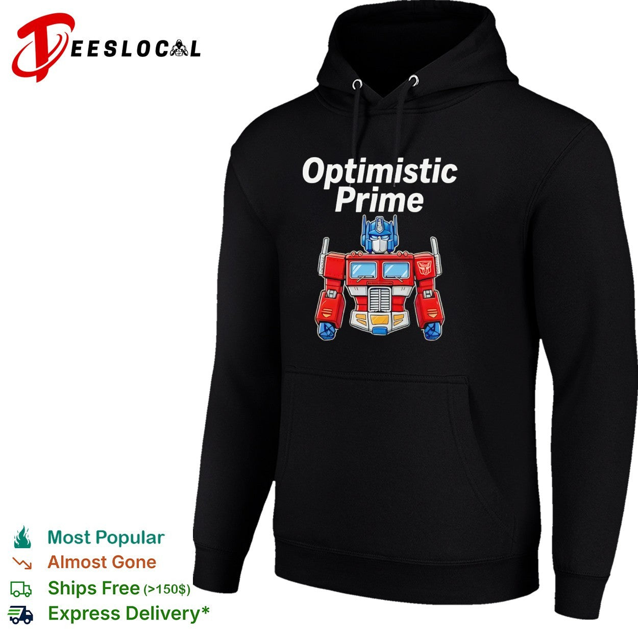 Optimistic Prime Transformers shirt