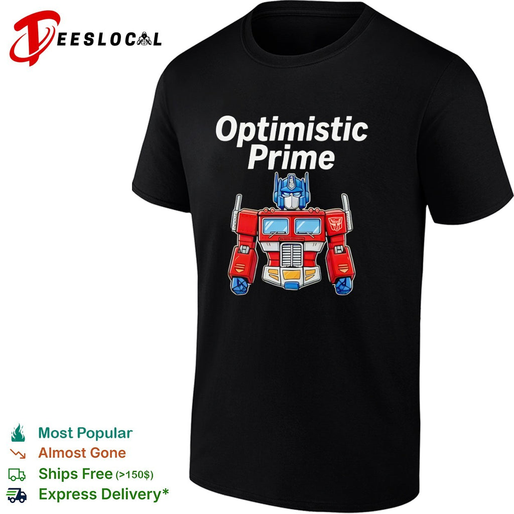 Optimistic Prime Transformers shirt