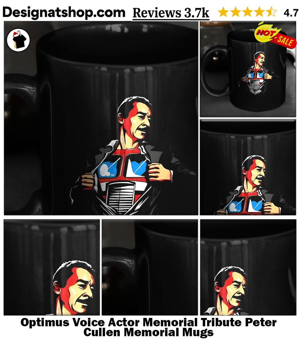 Optimus Voice Actor Memorial Tribute Peter Cullen Memorial shirt