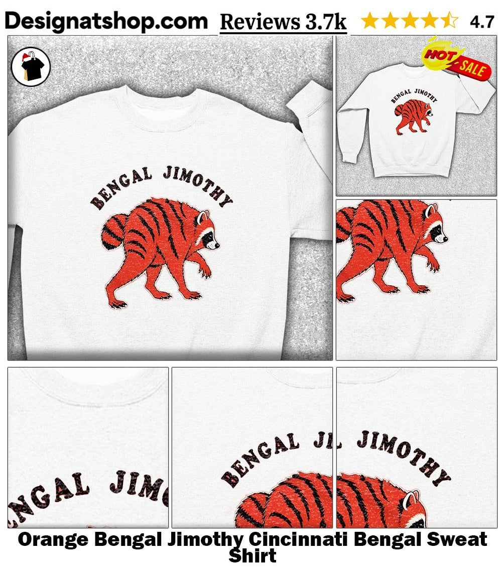 Orange Bengal Jimothy Cincinnati Bengal shirt