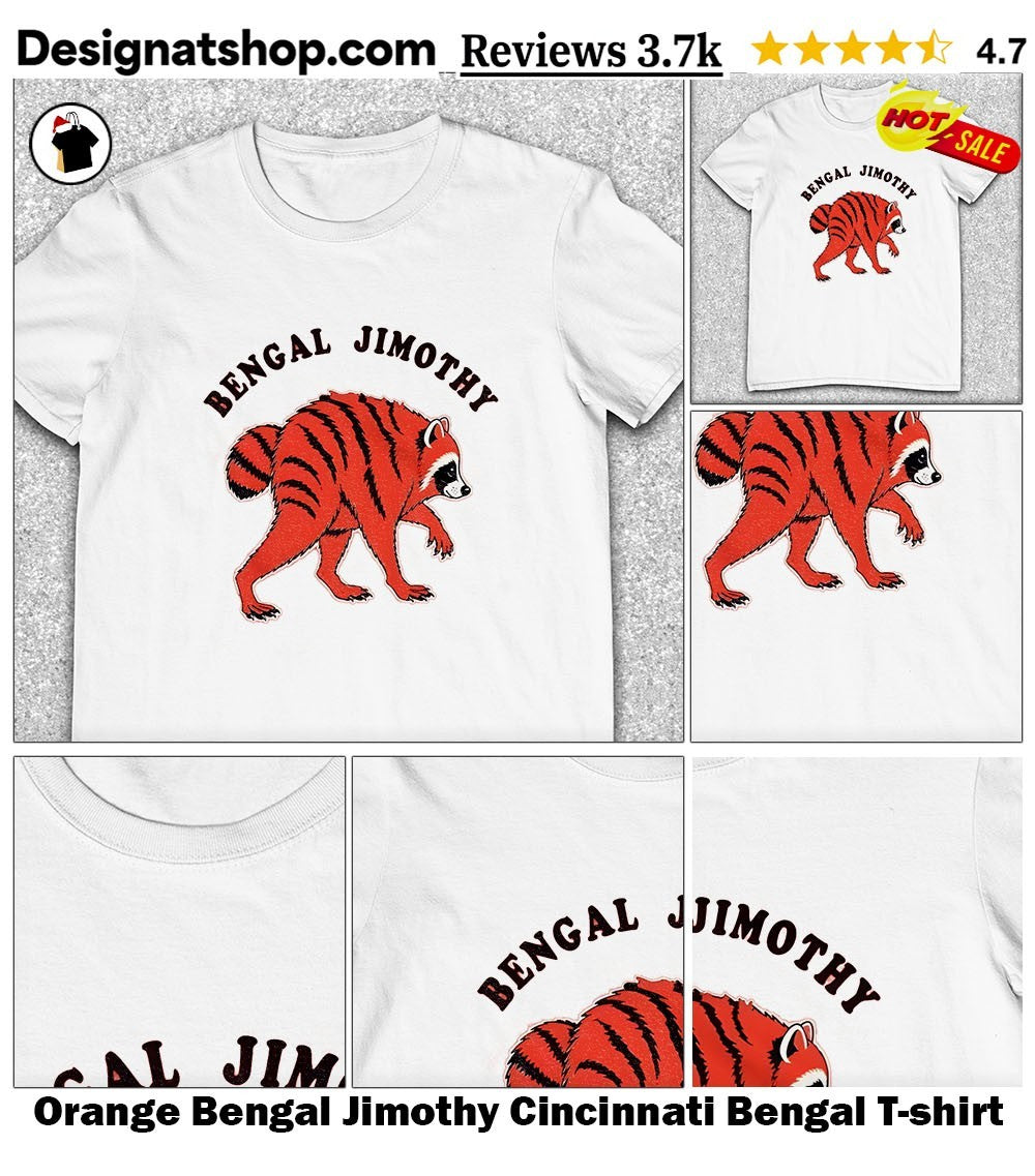 Orange Bengal Jimothy Cincinnati Bengal shirt