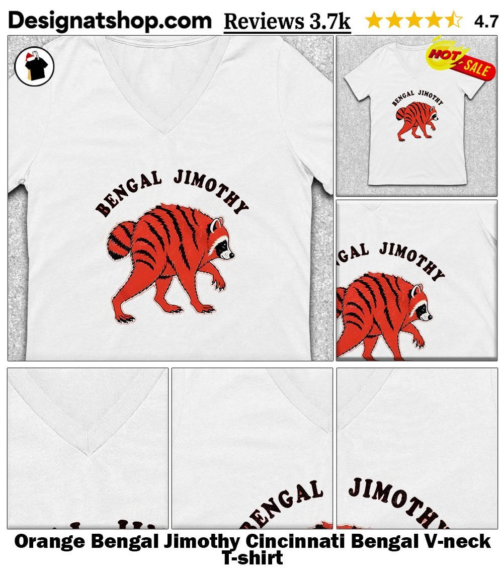 Orange Bengal Jimothy Cincinnati Bengal shirt