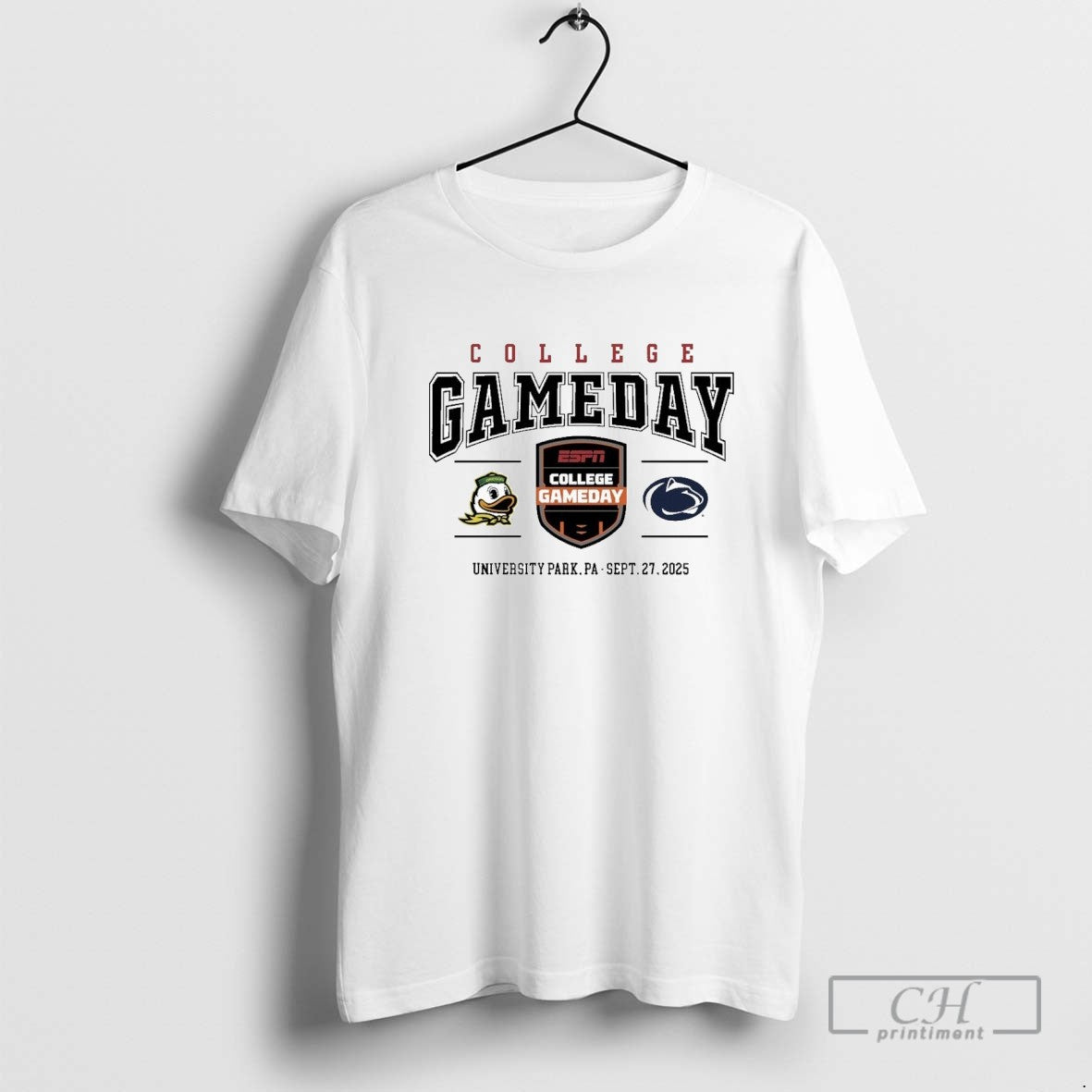 Oregon Vs Penn State College Gameday 2025 September 27