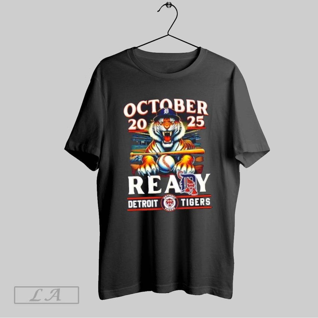 Original 2025 October Ready Detroit Tigers Baseball