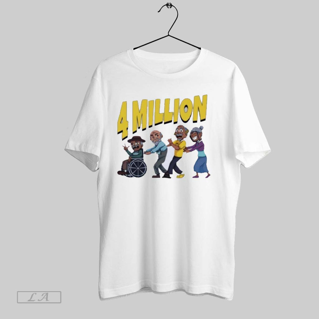 Original 4 Million Subscribers Black