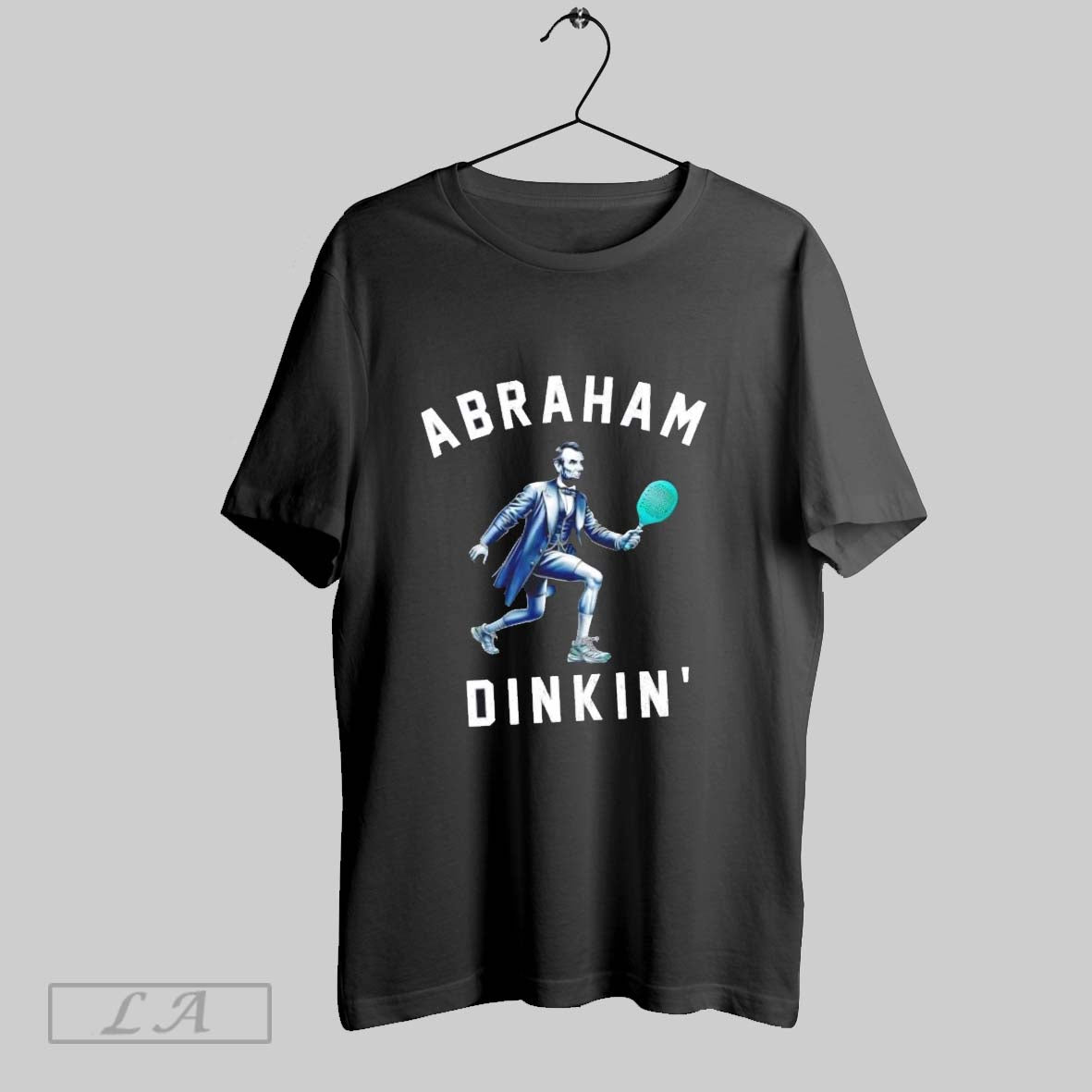 Original Abraham Dinkin Pickleball Player