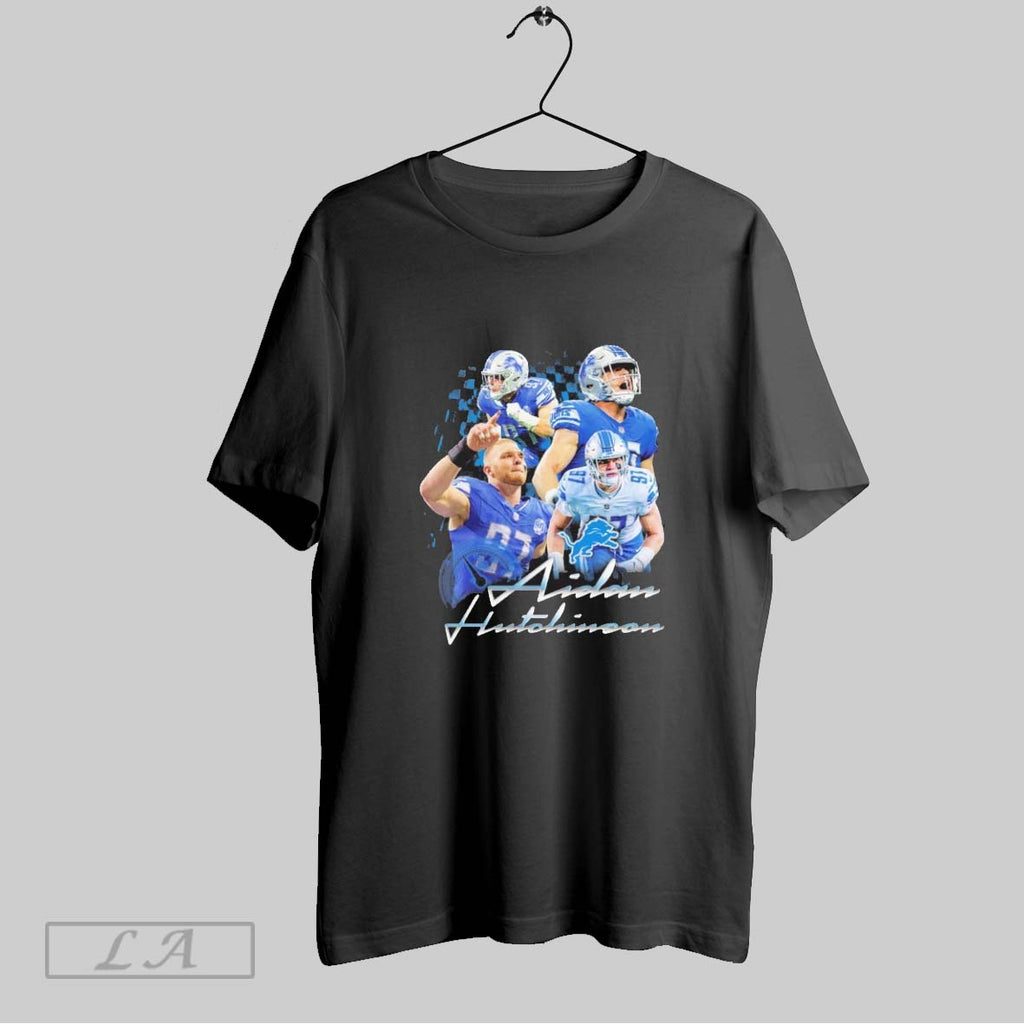 Original Aidan Hutchinson Detroit Lions Notorious Vintage