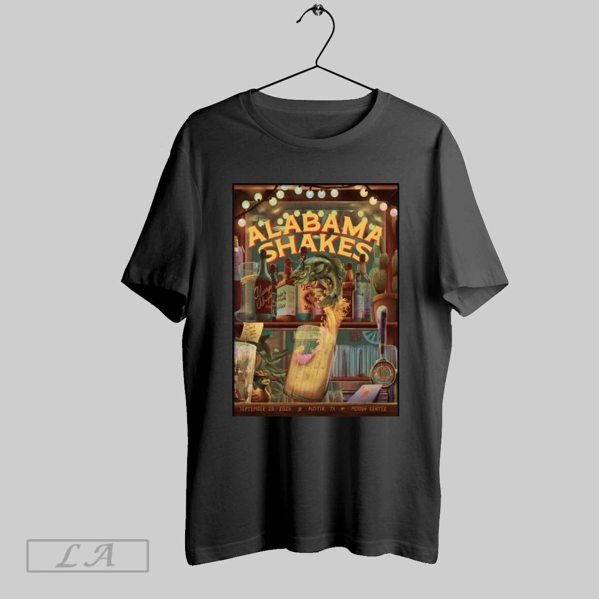 Original Alabama Shakes September 25 2025 Moody Center In Austin Tx Long Sleve