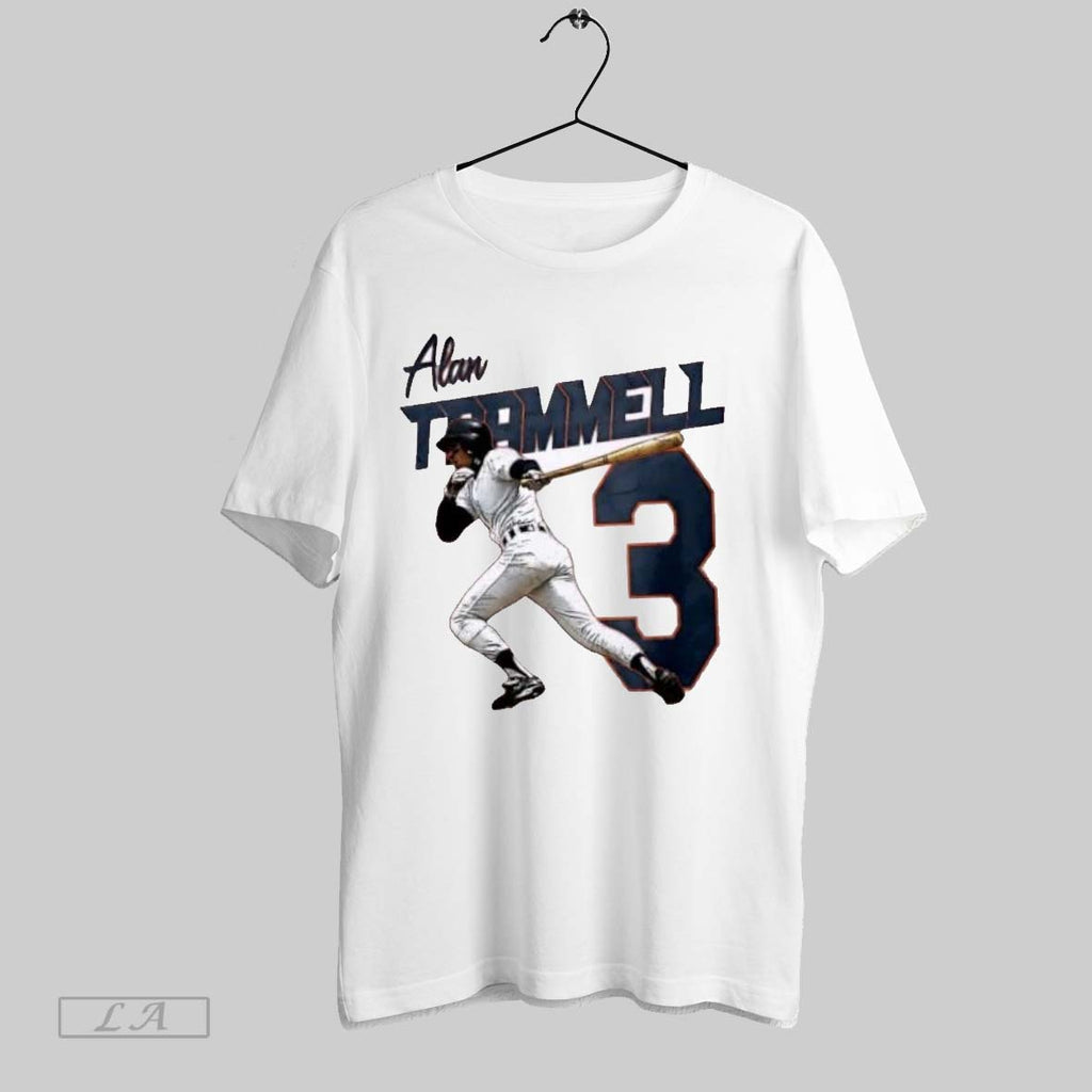 Original Alan Trammell Detroit Tigers Player Name