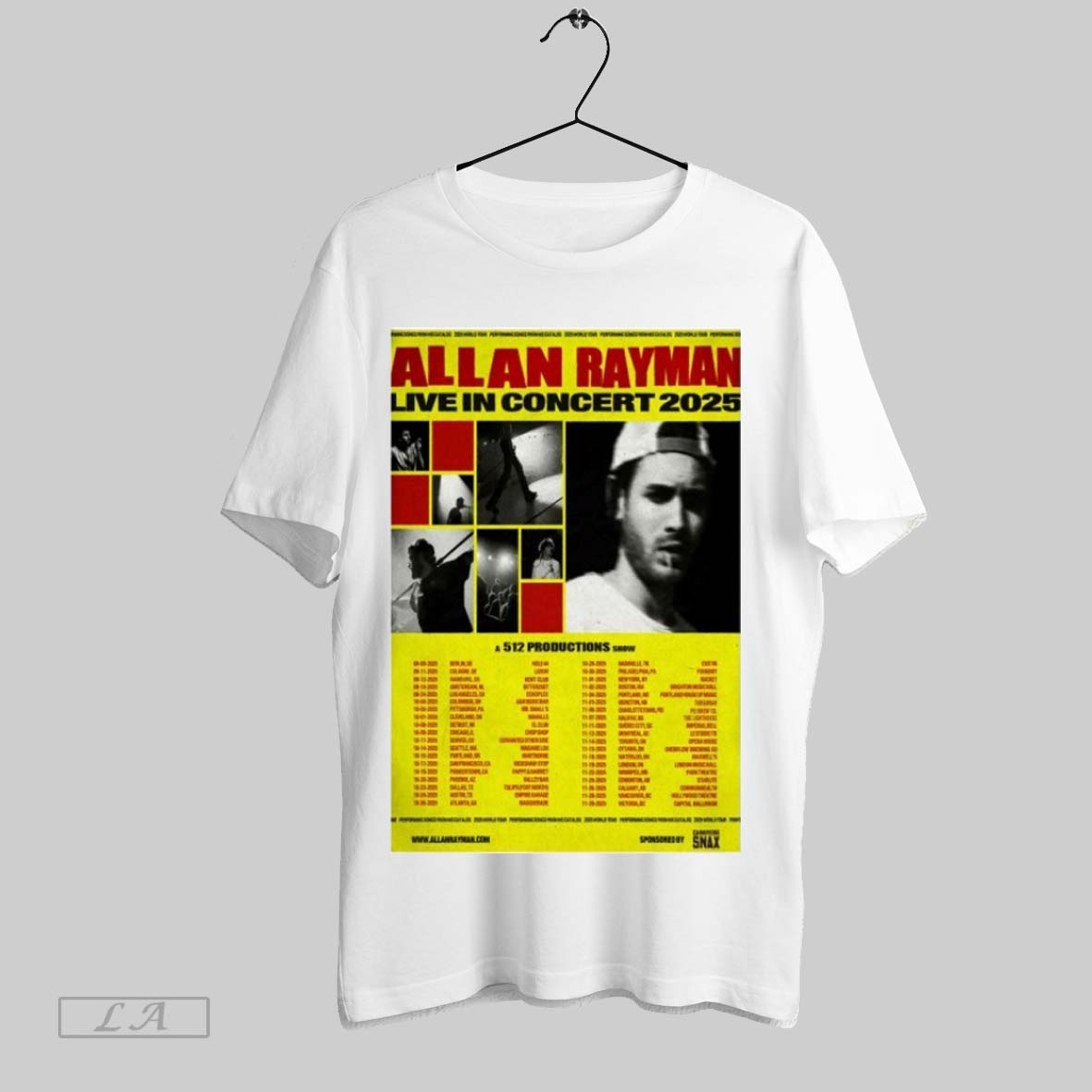 Original Allan Rayman Live In Concert Tour 2025 Dates