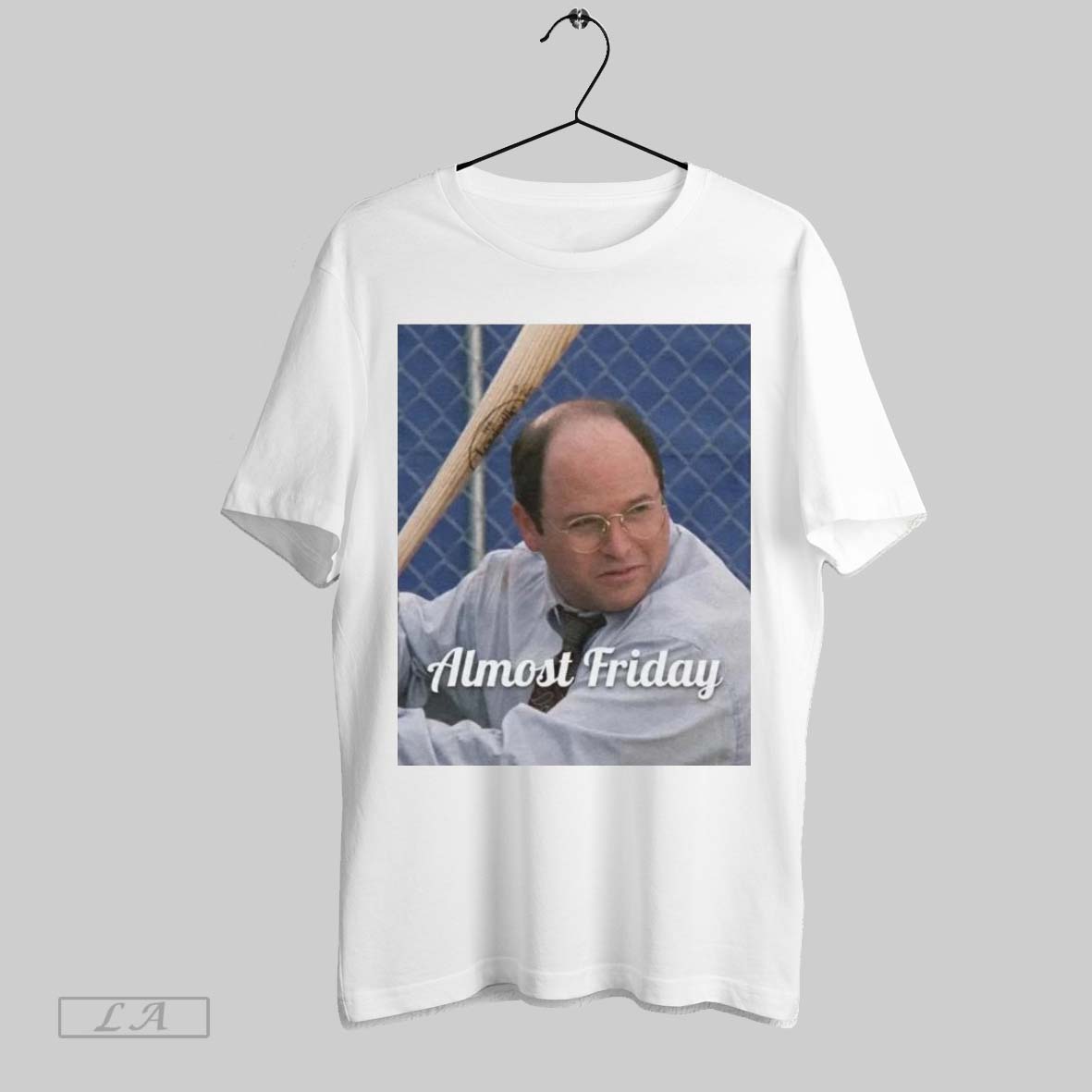 Original Almost Friday George Baseball Sweater