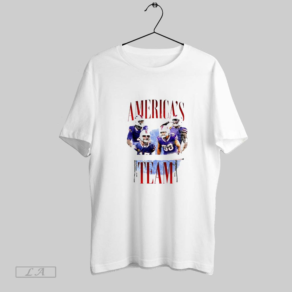 Original Americas Team Football Player Collage Lighting Graphic Vintage