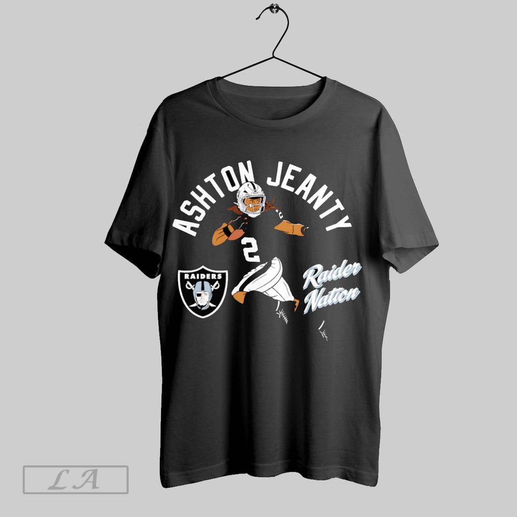 Original Ashton Jeanty Raider Nation Illustrative