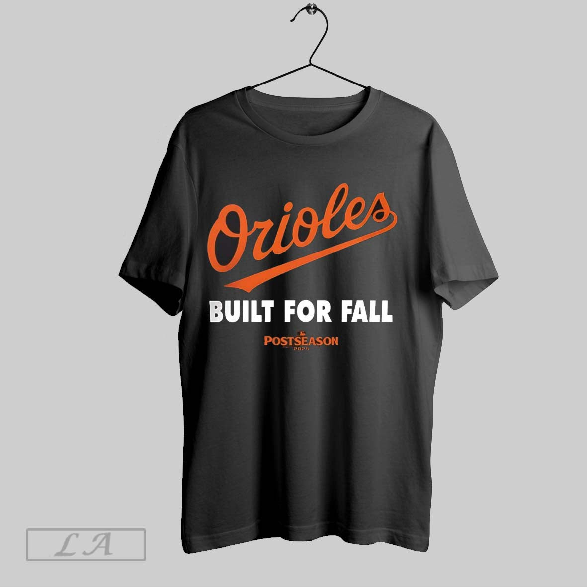 Original Baltimore Orioles 2025 Postseason Built For Fall Logo V Neck