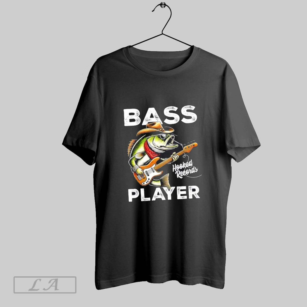 Original Bass Player Fishing Catch Bass Fish