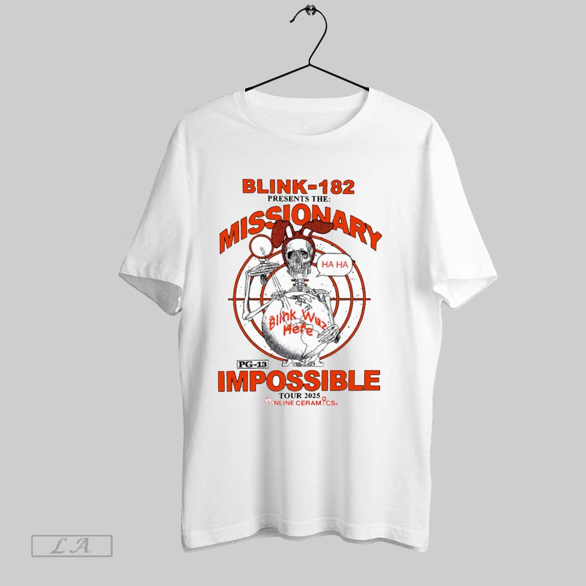 Original Blink 182 Missionary Impossible Tour 2025