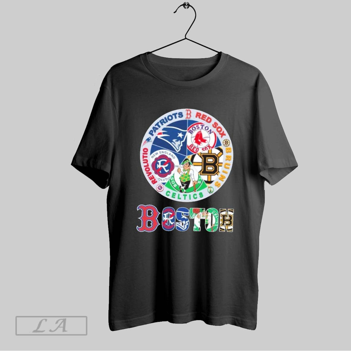 Original Boston Patriots Red Sox Bruins Celtics Revolution