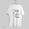 Original Bunny Ignorance Can Be Educated And Crazy Can Be Medicated But There Is No