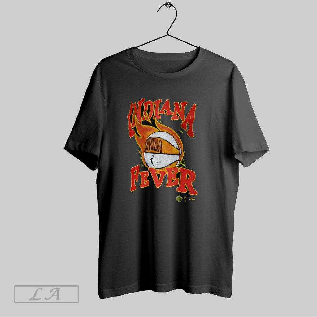 Original Caitlin Clark Wearing Indiana Fever Wnba Basketball Fire Logo Art Vintage