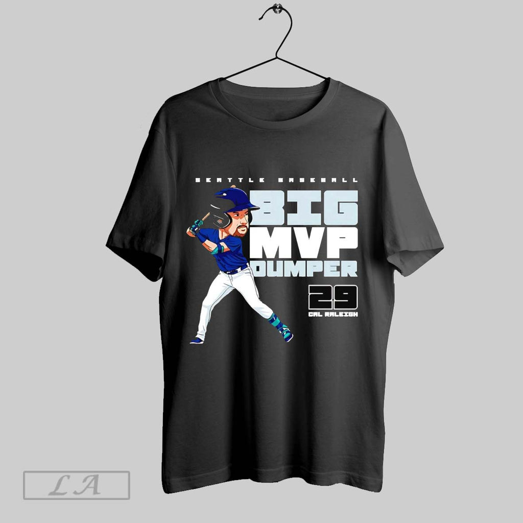 Original Cal Raleigh Big Dumper Mvp Seattle Baseball