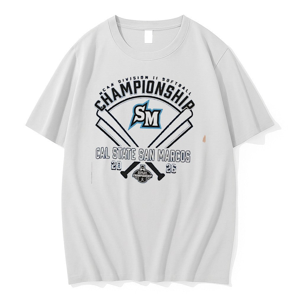 Original Cal State San Marcos Ncaa Division Ii Softball Championship 2026 Tee Tshirts