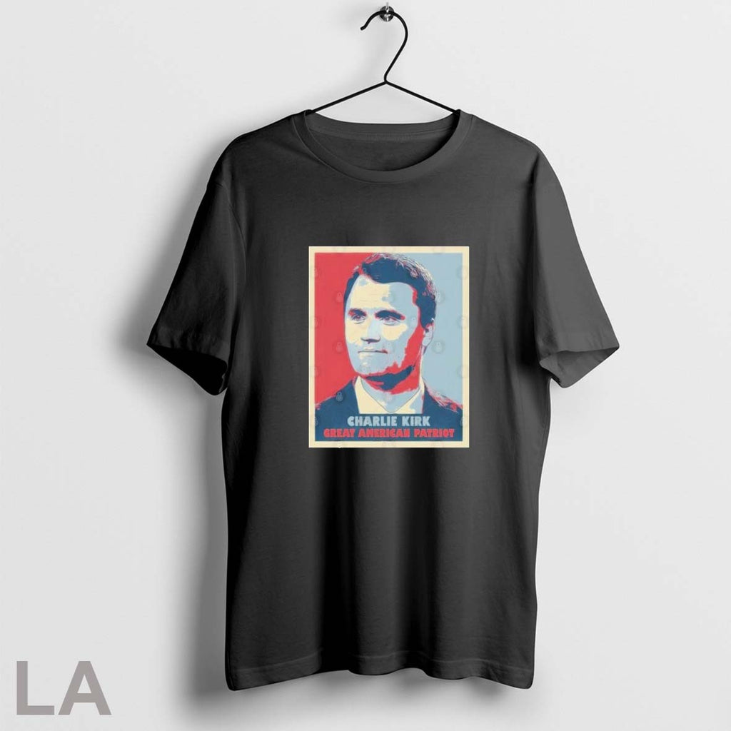 Original Charlie Kirk Great American Patriotic Vintage Hope
