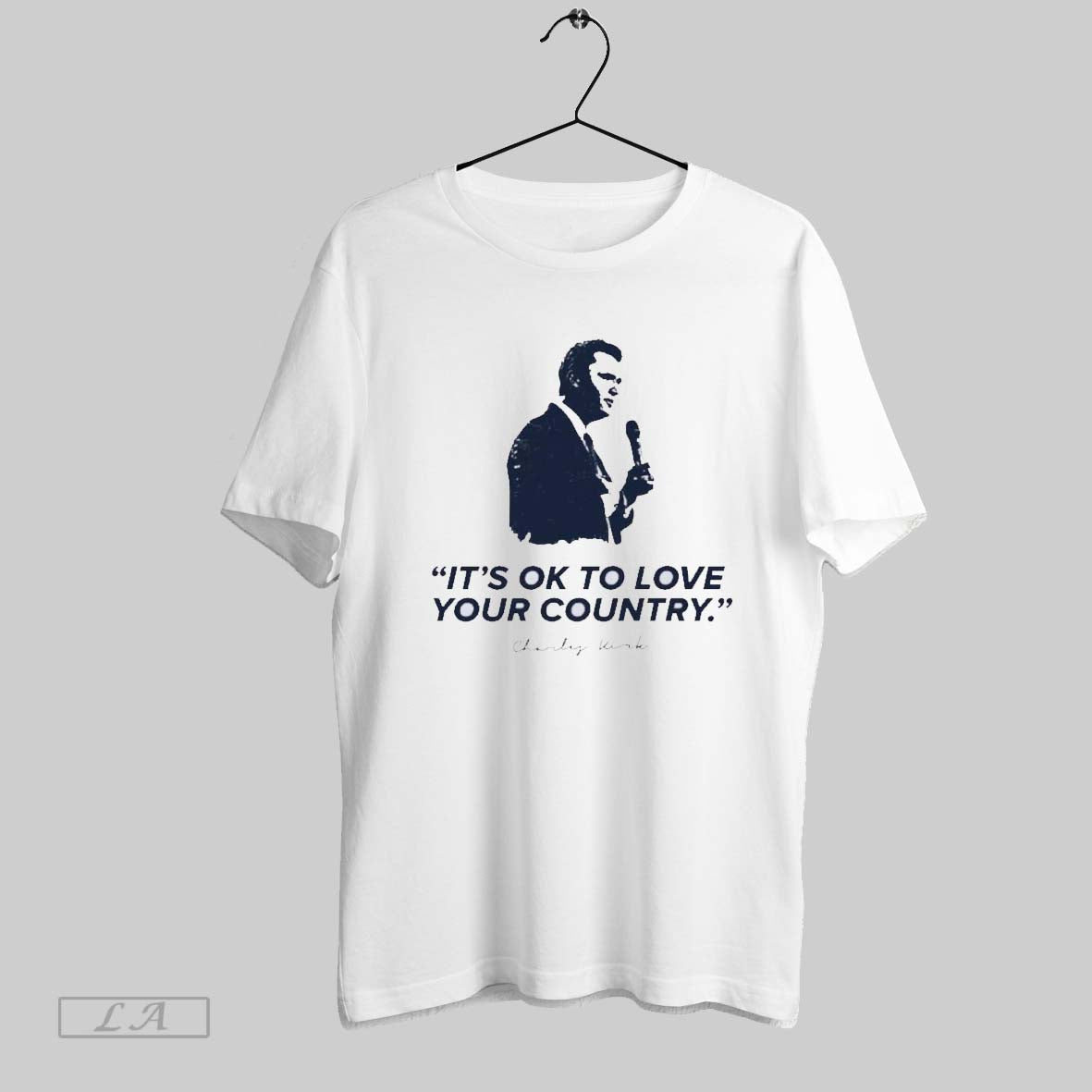 Original Charlie Kirk Its Ok To Love Your Country