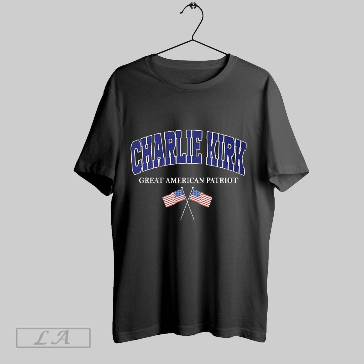 Original Charlie Kirk Political Activist Freedom American V Neck