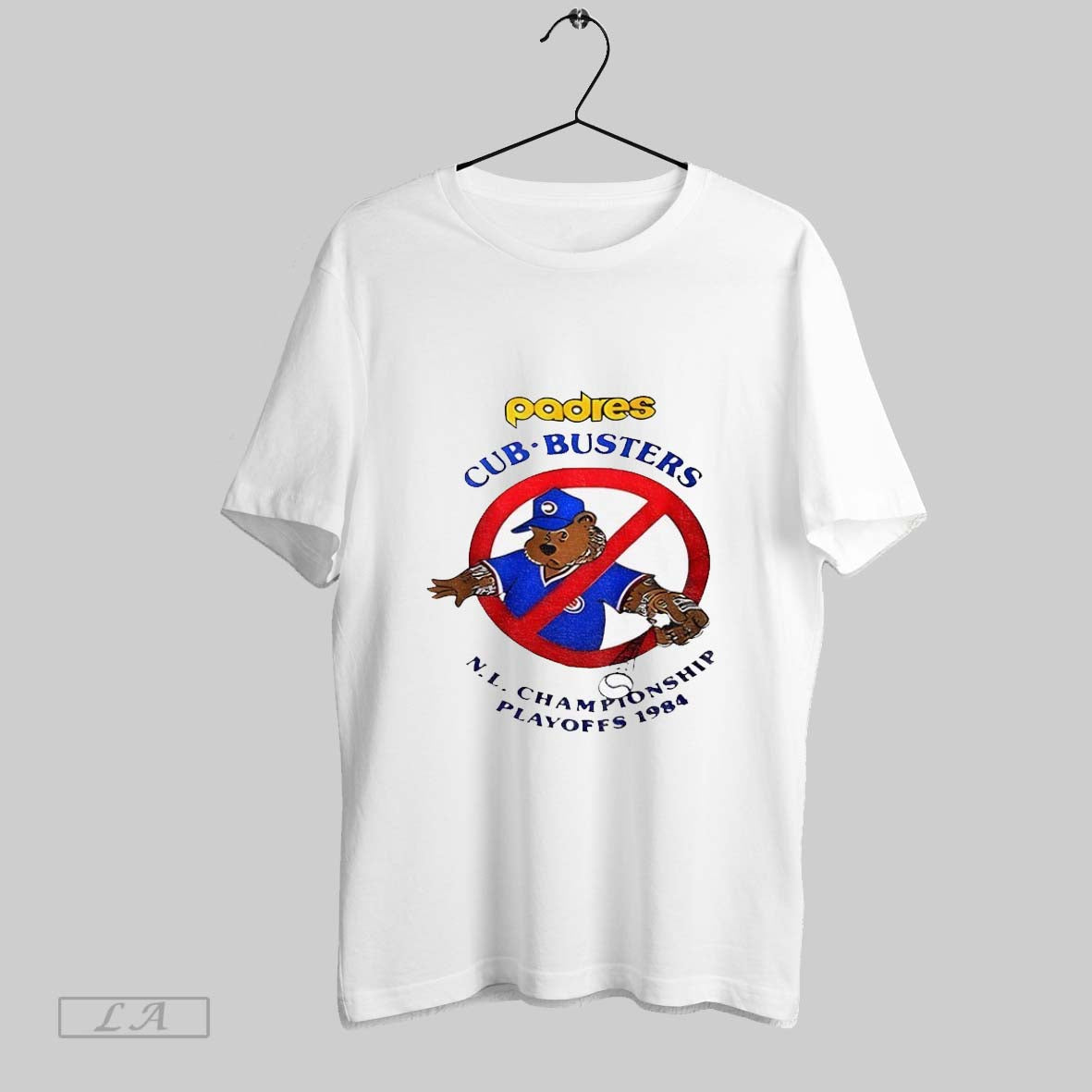 Original Chicago Cubs Mascot Padres Cub Busters Nl Championship Playoffs 1984