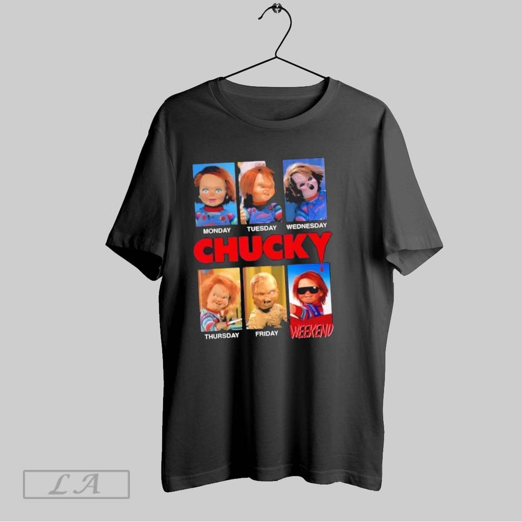 Original Chucky Days Of The Week Moods
