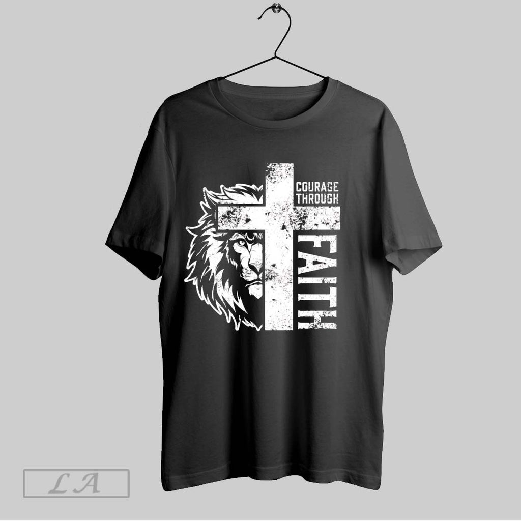 Original Courage Through Faith Lion