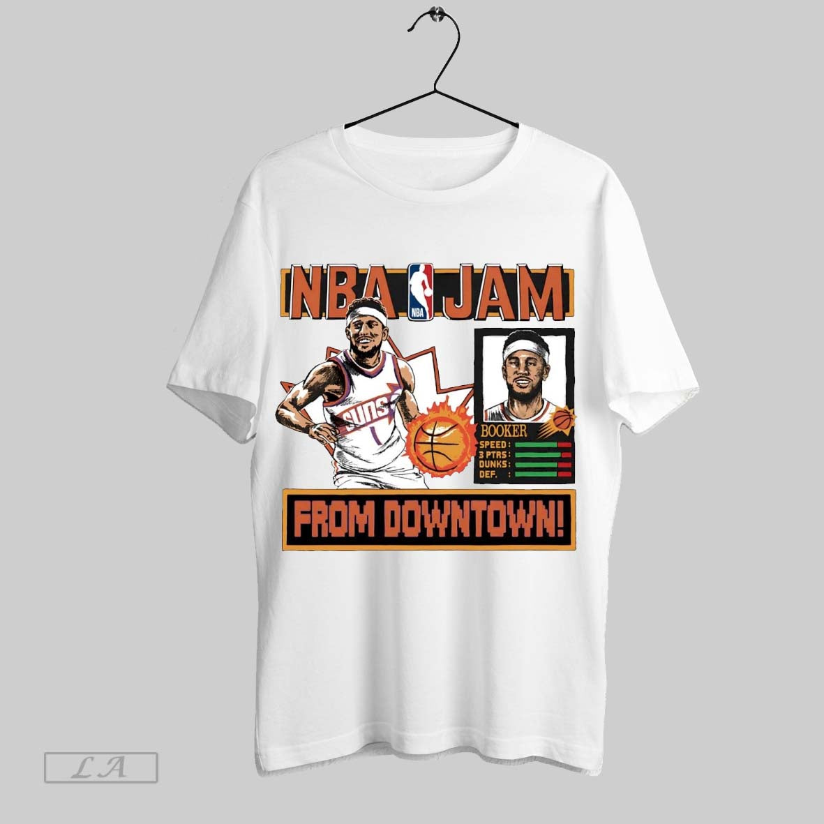 Original Devin Booker Nba Jam From Downtown Phoenix Suns
