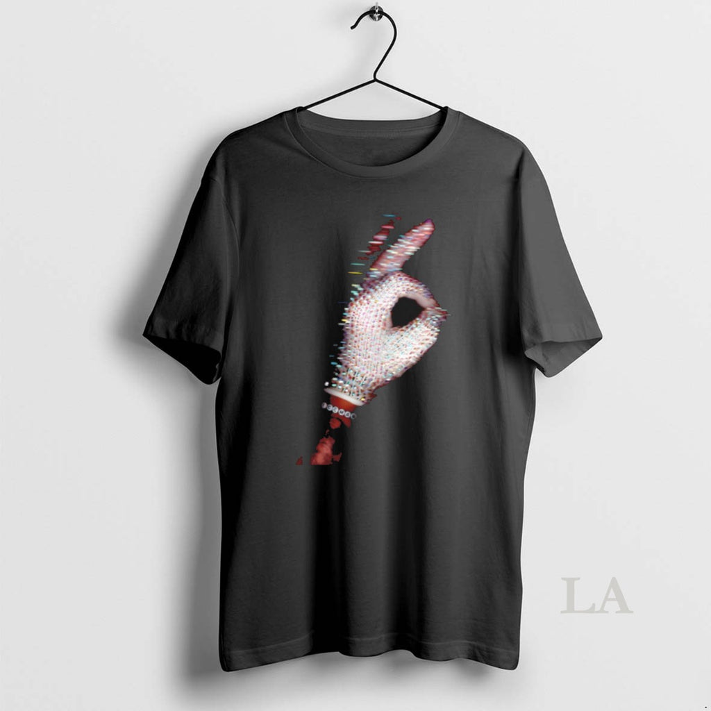 Original Drake Crystal Embellished Gloves Iceman Album
