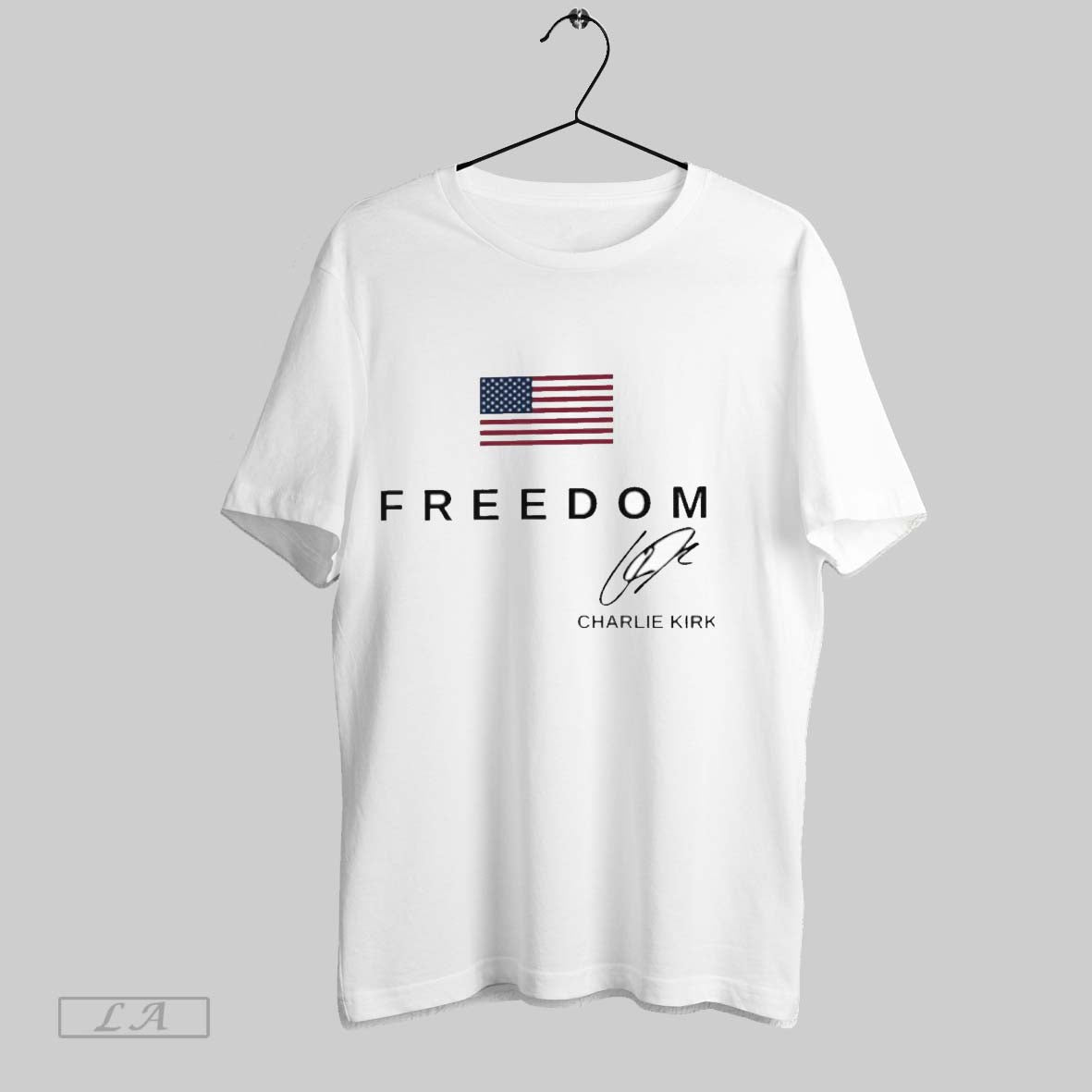 Original Freedom Charlie Kirk Garden Signature
