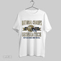 Original Georgia Tech Yellow Jackets Football 1990 National Champs Settled Once And For All Helmet